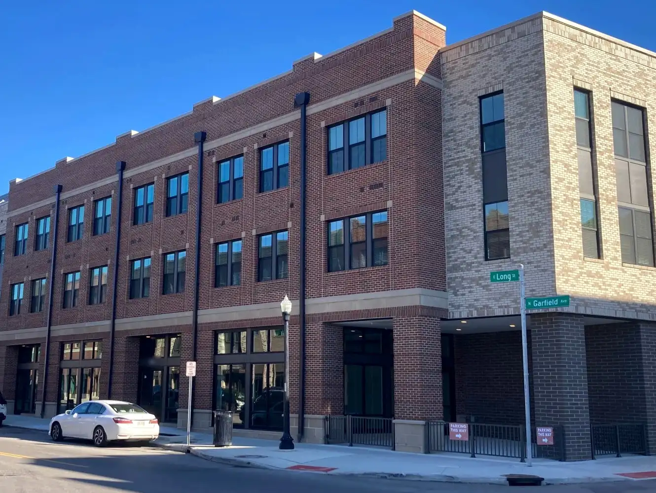 Ogden · Mixed-use apartment building · Columbus · Brick & CMU